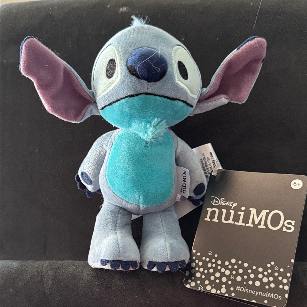 Disney nuiMOs Stitch Plush - Light Blue, Teal, Purple - New with Tags